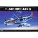 Academy Model Kit North American P51D Mustang USAAF 355th FG 354th FS Down for Double Gordon Graham Anglie 1945 12485 1:72