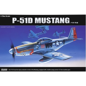 Academy Model Kit North American P51D Mustang USAAF 355th FG 354th FS Down for Double Gordon Graham Anglie 1945 12485 1:72