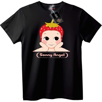 NOONEBRAND Тениска Sonny Angel ягода - M, White