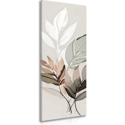 Obraz detailní krása listů - 45x135