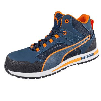 Puma crosstwist mid s17 / Предпазни обувки до глезена s3 - сини 44 (s17b544)
