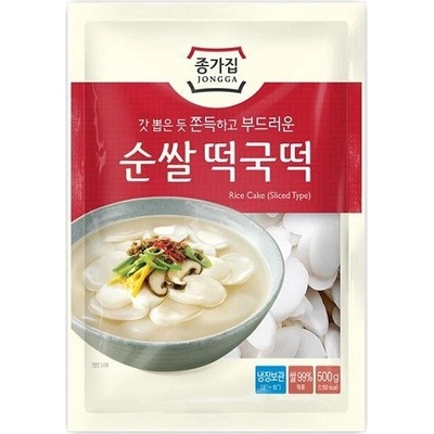 JONGGA Korejské rýžové koláčky krájené Topokki 0,5 kg