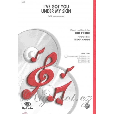 I'VE GOT YOU UNDER MY SKIN / SATB* + piano/chords