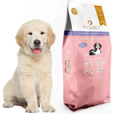 Perro Junior Morka s králikom 9 kg