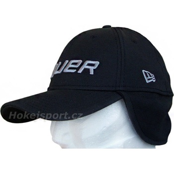 Bauer New Era 39Thirty Cap With Ear Flaps Black