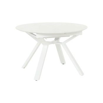 Carmen Разтегателна трапезна маса boston - бяла