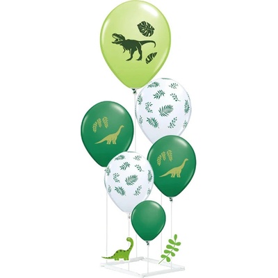 PartyPal Sada dinosauřích balonků se stojanem