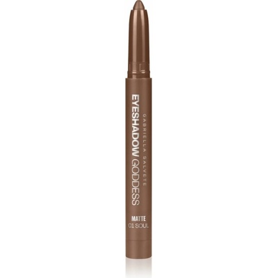 Gabriella Salvete Eyeshadow Goddess krémové očné tiene v ceruzke Matte 01 Soul 1,3 g