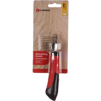 FLAMINGO гребен с 9 остриета, за разрязване на възли и сплъстявания на козината - 1 брой, Белгия - 1030198