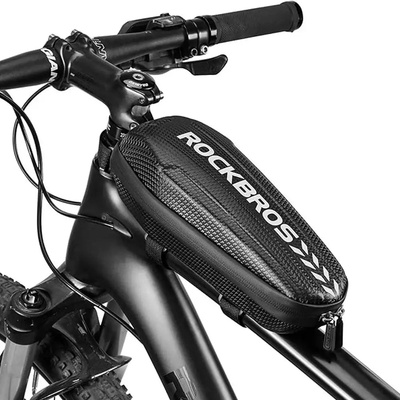 ROCKBROS Водоустойчива чанта за рамката Rockbros B60, черна (B60)