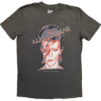 David Bowie Aladdin Sane Charcoal Grey S Риза (BOWTS12MC01)