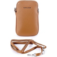 David Jones malá karamelová crossbody kabelka na mobil a doklady 6937