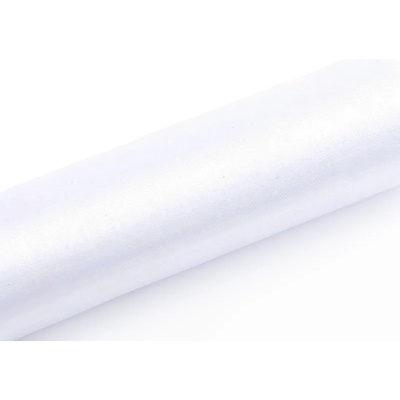 PartyDeco Тюл бял 16см x 9м