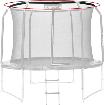 Náhradná kovová obruč na uchytenie ochrannej siete trampolíny Marimex 457 cm