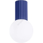 Sollux SL. 1738 - Плафон за баня HALO 1xG9/8W/230V IP44 син (SLX1451)
