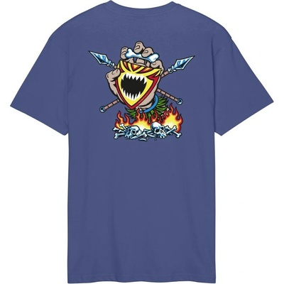Santa Cruz Salba Screaming Witch Doc Tee Navy Dusk