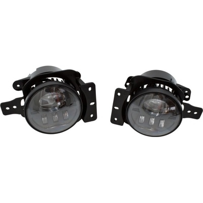 Sada LED hmlových svetiel, Cyklop séria, Čierna, Jeep Wrangler JL, Jeep Gladiator JT