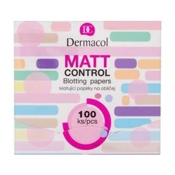 Dermacol Zmatňujúce papieriky Matt Control Blotting Papers 100 ks