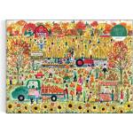 Galison - Puzzle Michael Storrings: Pumpkin Patch - 1 000 piese
