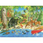Ravensburger - Puzzle Woodland Friends XXL - 200 piese