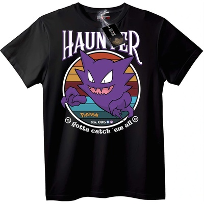 NOONEBRAND Haunter Pokémon Тениска - 2XL, Black