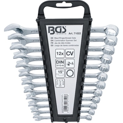 BGS technic Sada očkoplochých klíčů 8 - 19 mm 12dílná BGS 71022