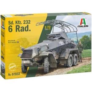 Italeri Комплект модел военен 97032 - Sd. Kfz. 232. 6 Rad (1: 72)