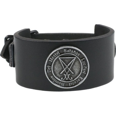 Leather & Steel Fashion náramek unisex Black LSF1 68