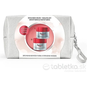 Eucerin Hyaluron-Filler+ Volume Lift denný a nočný krém 50 ml + 50 ml darčeková sada