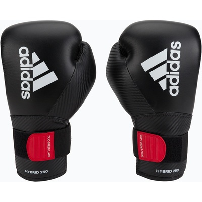 adidas Hybrid 250 Duo Lace боксови ръкавици черни ADIH250TG