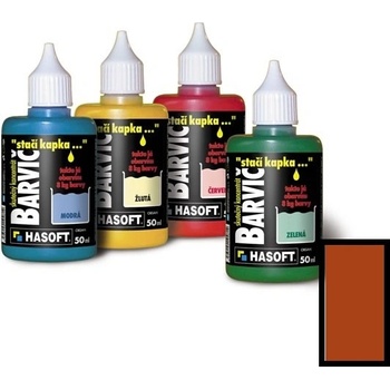 Hasoft Farbič 50 ml hnedá