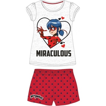 E plus M dievčenské pyžamo Čarovná lienka Ladybug