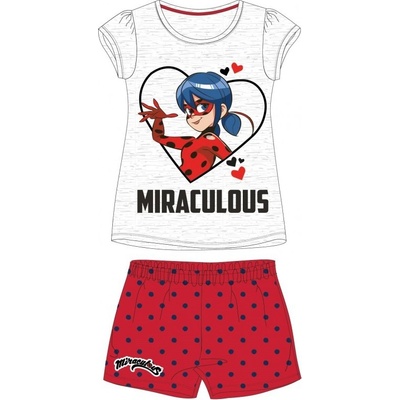 E plus M dievčenské pyžamo Čarovná lienka Ladybug