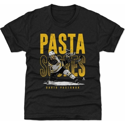Boston Bruins NHL David Pastrňák #88 Pasta Scores WHT 500 Level