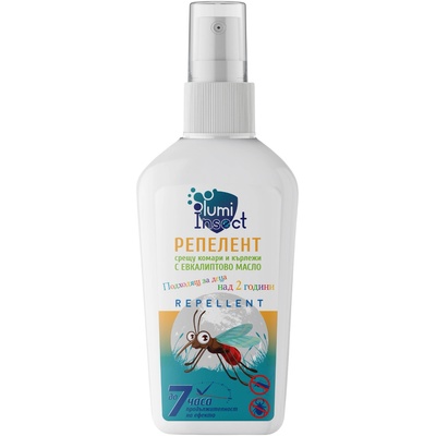 Lumi Insect Репелент срещу комари и кърлежи за деца, 2+, 50 ml