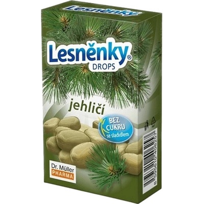Dr.Müller Lesněnky drops jehličí bez cukru 38 g