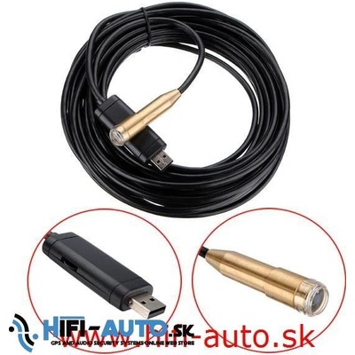 Verk INŠPEKČNÁ VODOTESNÁ ENDOSKOPICKÁ KAMERA 5,5mm 10m Micro USB