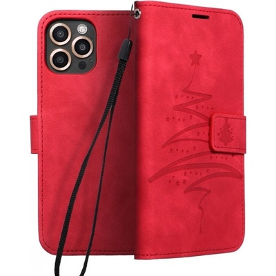 Pouzdro Forcell Mezzo Book Xiaomi Redmi Note 10 Pro Stromeček Červené