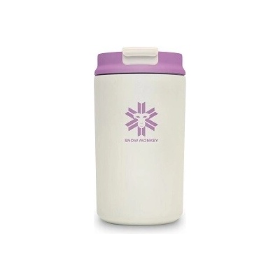 Snow Monkey thermal mug Buzz 280 ml lila light
