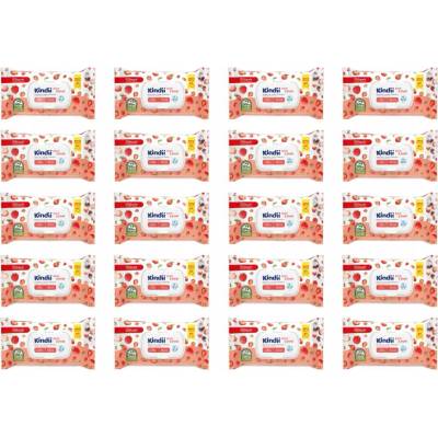 Kindii Pure&Fresh Jahoda 60 ks