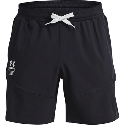 Under Armour pánske kraťasy Armourprint Woven shorts čierna