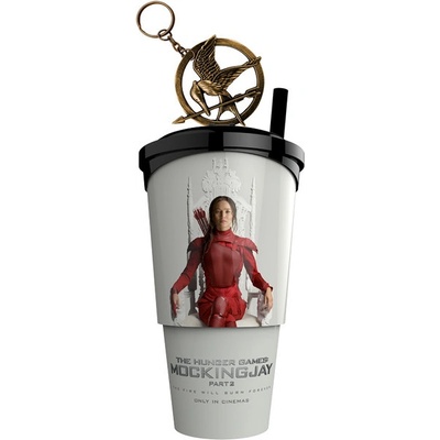 CORNiCO Pohár filmový s hračkou Hunger Games 2 na nápoje 500 ml