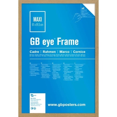 GB eye Rám na plakát, barva hnědá