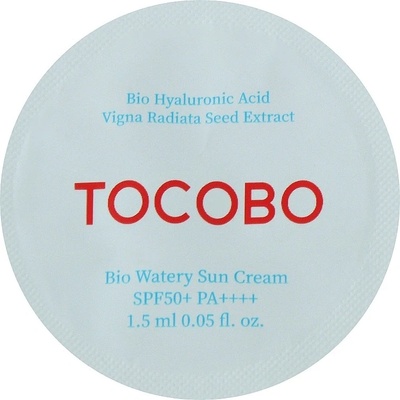 TOCOBO Bio Watery Sun Cream SPF50+ PA++++ (sample) - Слънцезащитен крем 1.5мл (sample)