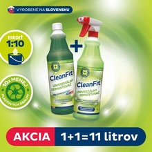 Cleanfit ultrakoncentrát Univerzálny odmasťovač 1+1=11 l