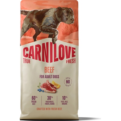 Carnilove True Fresh Dog Adult All Breeds Beef 4 kg