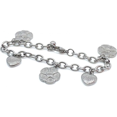 Jan Kos jewellery náramek z chirurgické oceli 12108597