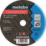 Metabo Режещ диск FLEXIARAPID (5 бр. ) 76x1.0x10 мм Инокс 626870000 (626870000)