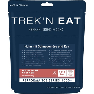Trek'n Eat Krehké kurča s krémovou zeleninou a ryžou bez lepku 240 g