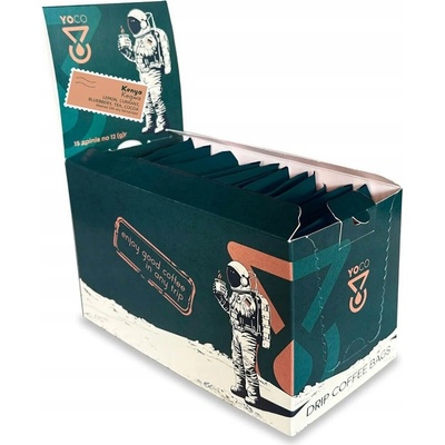 YOCO Coffee Colombia Grapefruit Vermut překapávaná Káva - 15 ks